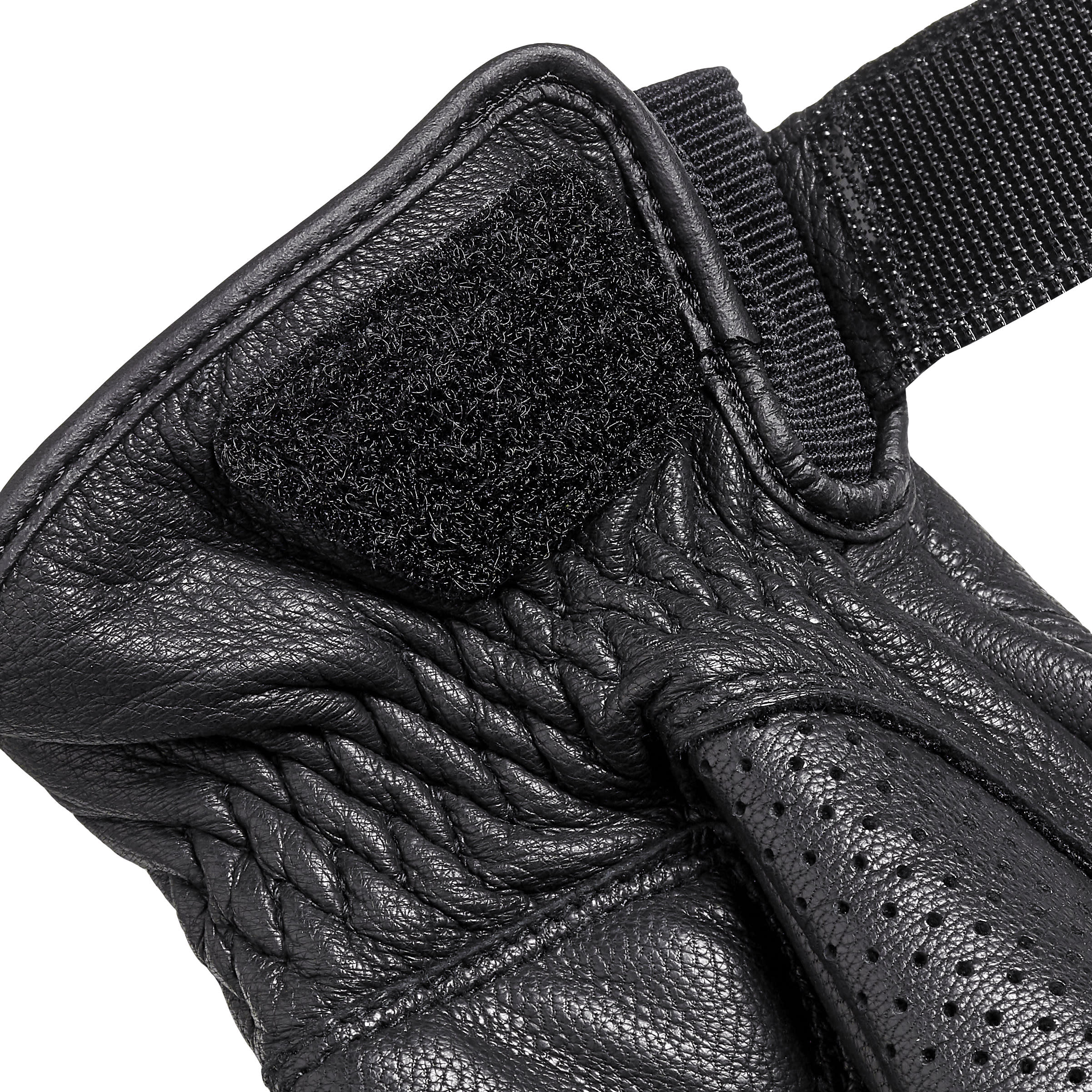 Banner Modern Classic Leather Black Gloves | Motorcycle Clothing